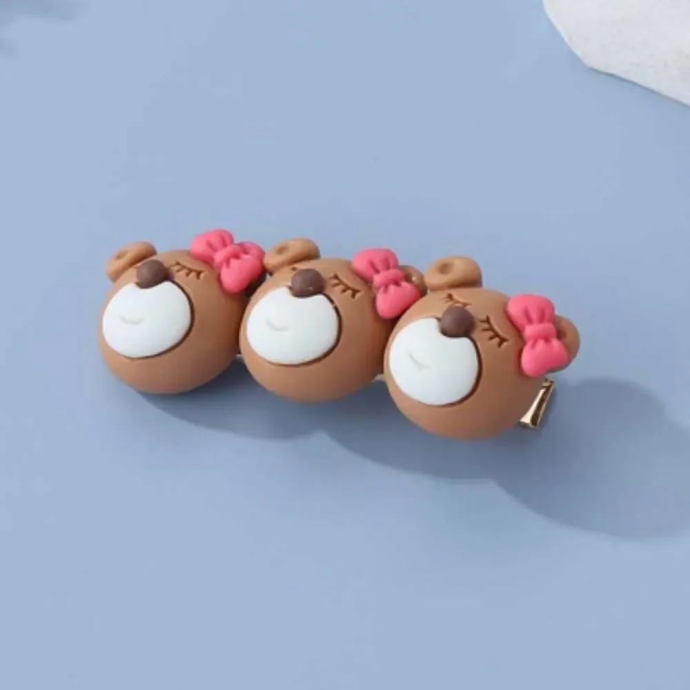 Cartoon Bear Hair Clip